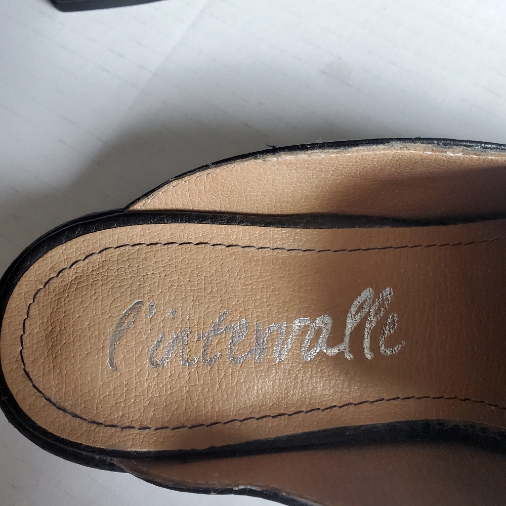 L'intervalle slip on black mules - Picture 2 of 5